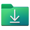 Cartella download icon