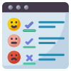 Customer survey icon