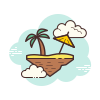 plage-île-flottante icon