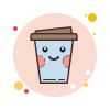 Kawaii-Kaffee icon