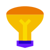 Lâmpada refletora icon