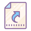 シンボリック リンク ファイル icon