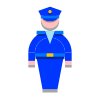 Gordo cop icon