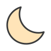 Crescent icon