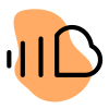 external-online-cloud-computing-soundcloud-application-for-music-and-podcasting-music-fresh-tal-revivo icon