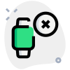 Delete modern smartwatch application from control center layout icon