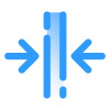 Fusionner verticalement icon