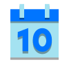 Calendario 10 icon