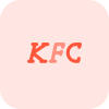 Kentucky Fried Chicken an american fast food restaurant chain specializes in fried chicken icon