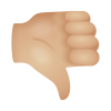 Thumbs Down Medium Light Skin Tone icon