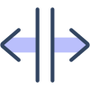 Dividir Horizontal icon