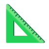 三角定規の絵文字 icon