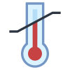 Temperaturempfindlich icon