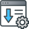 Landing Page Settings icon