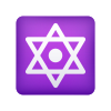 Dotted Six-pointed Star icon