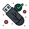 外部安全 USB-Web-安全-Flatart-图标-线性-颜色-Flatarticons icon