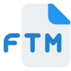 FTM files are audio files created by FamiTracker such as short audio samples and notes in a melody. icon