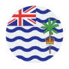 Круговая территория Британского Индийского океана icon