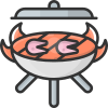 grilled fish icon