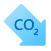 réduction de co2 icon