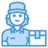 Delivery Woman icon