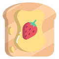 Strawberry Jam Toast icon
