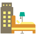 Un hôtel icon