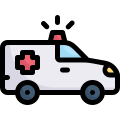 Ambulance car icon