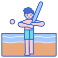 Baseball-Spieler icon
