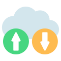 Cloud Data Transfer icon