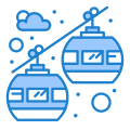 滑雪缆车 icon