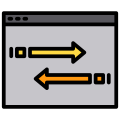 Transfer Data icon