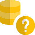 Help and support for database network system icon