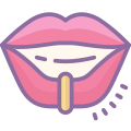 Lippenpiercing icon