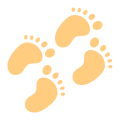 Baby Footprint icon