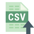 Importer CSV icon