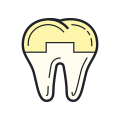 Corona dental icon