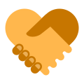 Handshake Heart icon