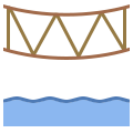 Puente de cuerda icon