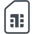 SIM-Kartenchip icon