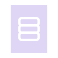 자리 표시 자 축소판 그림 데이터베이스 icon