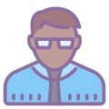 School Director Male Skin Type 6 icon