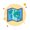 World Map icon