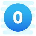 0 circulado C icon