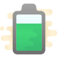 充電済みのバッテリー icon