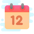 Calendário 12 icon