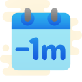 Минус 1 месяц icon