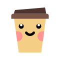 Kawaii-Kaffee icon