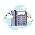 Telefone comercial icon