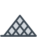 Louvre Pyramid icon